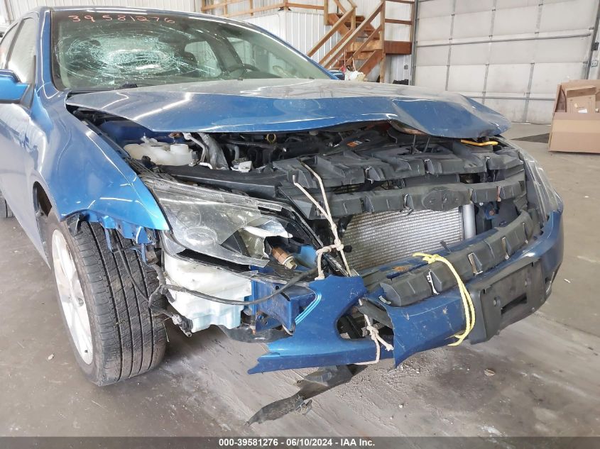 2012 Ford Fusion Se VIN: 3FAHP0HA0CR317007 Lot: 39581276