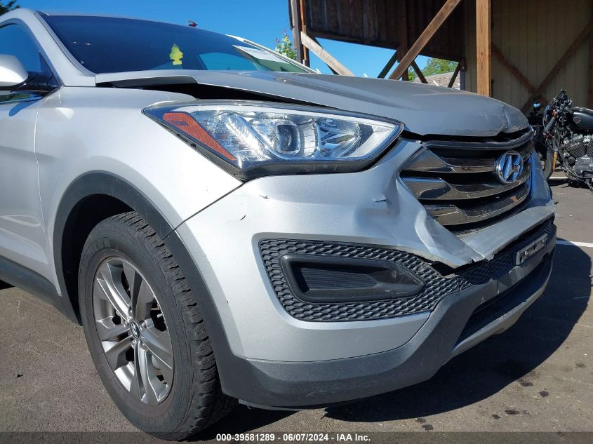 2014 Hyundai Santa Fe Sport 2.4L VIN: 5XYZTDLB9EG145736 Lot: 39581289