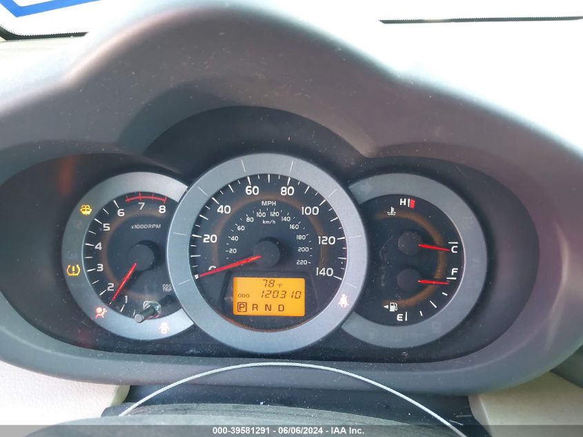 2010 Toyota Rav4 VIN: 2T3ZF4DV9AW041212 Lot: 39581291