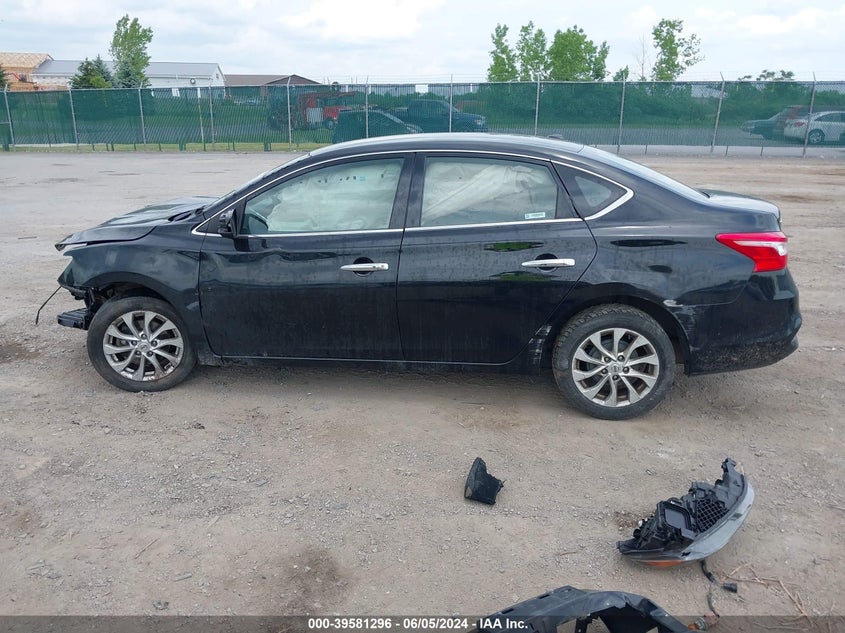 2018 Nissan Sentra Sv VIN: 3N1AB7AP4JL647253 Lot: 39581296