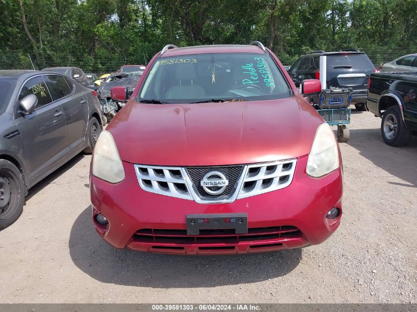 2012 Nissan Rogue Sv W/Sl Pkg VIN: JN8AS5MV1CW397063 Lot: 39581303