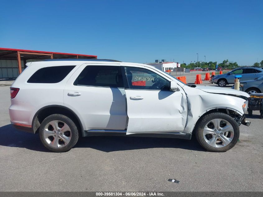 2015 Dodge Durango Limited VIN: 1C4RDJDG7FC921454 Lot: 39581304