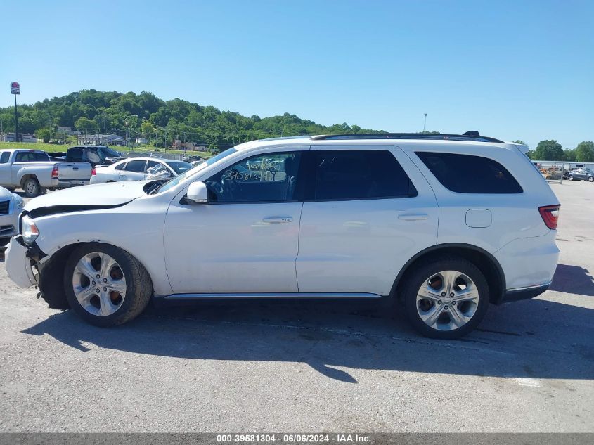 2015 Dodge Durango Limited VIN: 1C4RDJDG7FC921454 Lot: 39581304