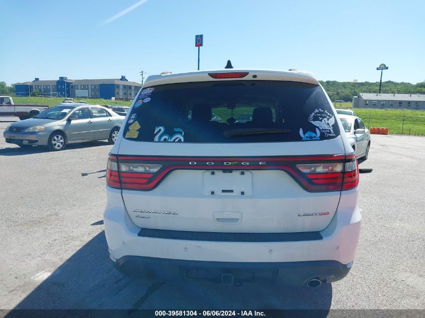 2015 Dodge Durango Limited VIN: 1C4RDJDG7FC921454 Lot: 39581304