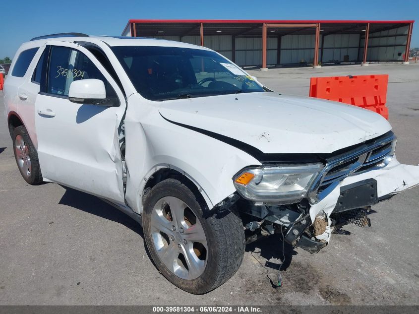 2015 Dodge Durango Limited VIN: 1C4RDJDG7FC921454 Lot: 39581304