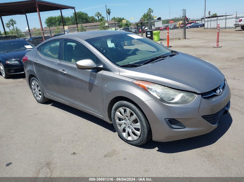 2012 Hyundai Elantra Gls VIN: 5NPDH4AE3CH140305 Lot: 39581316