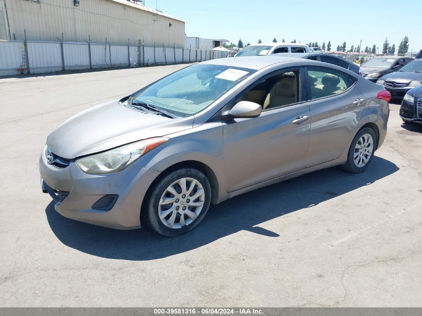 2012 Hyundai Elantra Gls VIN: 5NPDH4AE3CH140305 Lot: 39581316