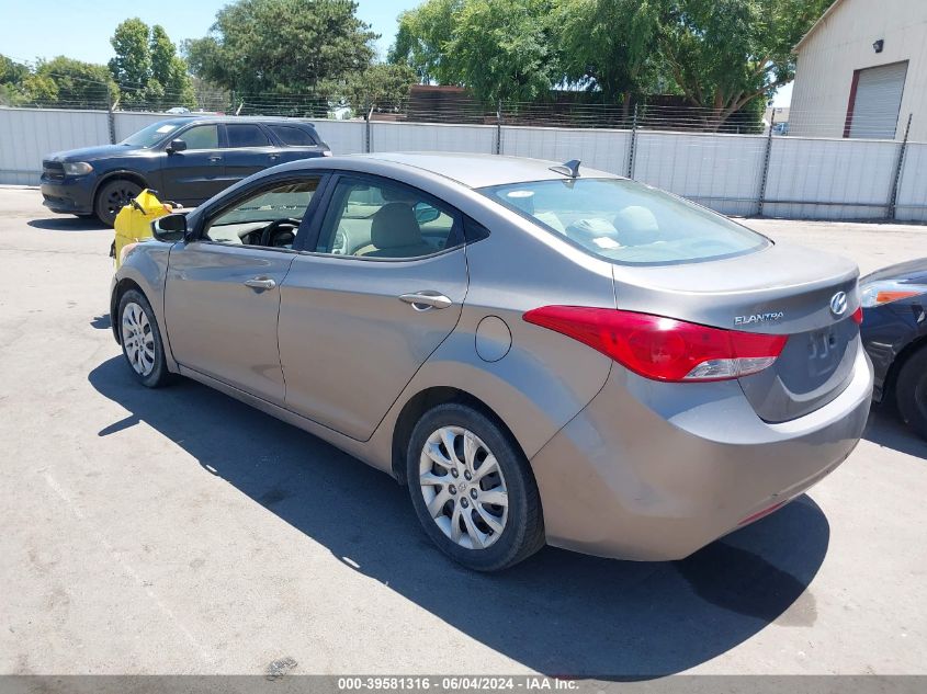 2012 Hyundai Elantra Gls VIN: 5NPDH4AE3CH140305 Lot: 39581316