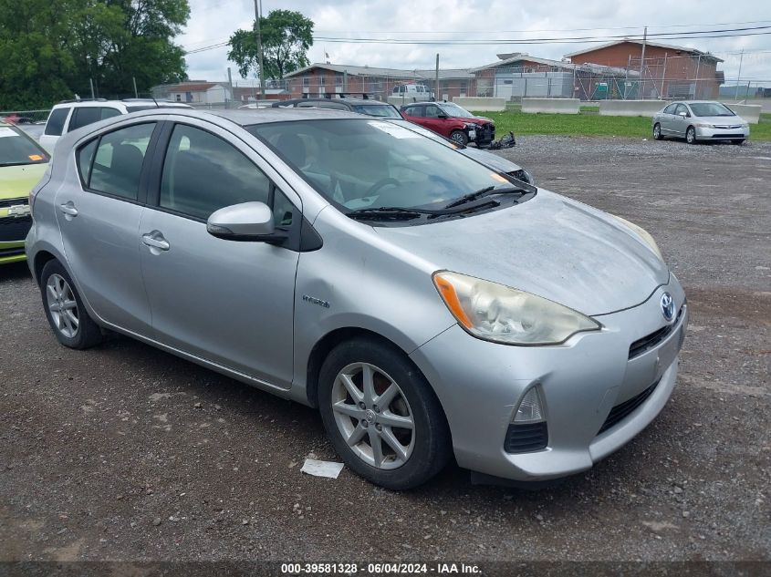 2012 Toyota Prius C Three VIN: JTDKDTB31C1525055 Lot: 39581328