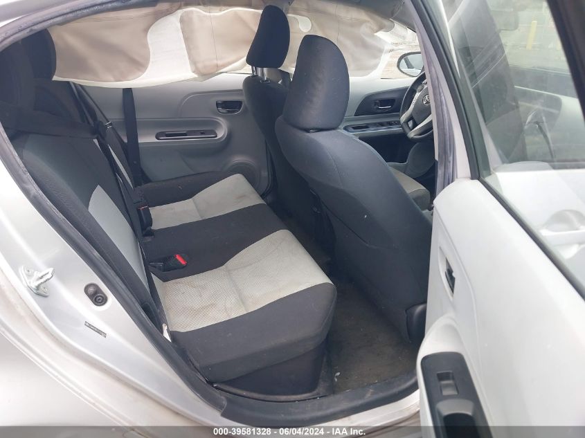 2012 Toyota Prius C Three VIN: JTDKDTB31C1525055 Lot: 39581328