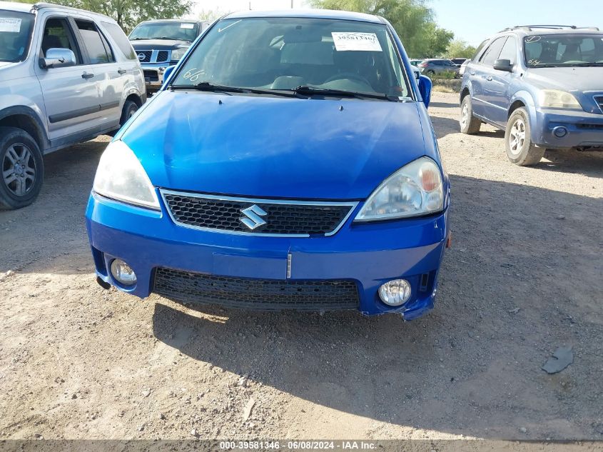 2005 Suzuki Aerio Sx VIN: JS2RC61H055300370 Lot: 39581346