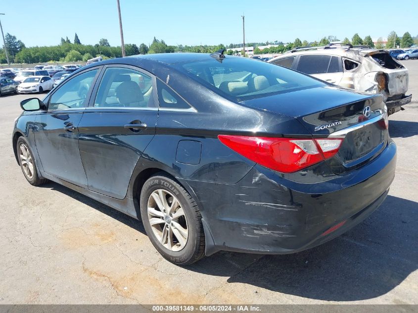 2013 Hyundai Sonata Gls VIN: 5NPEB4AC0DH668387 Lot: 39581349