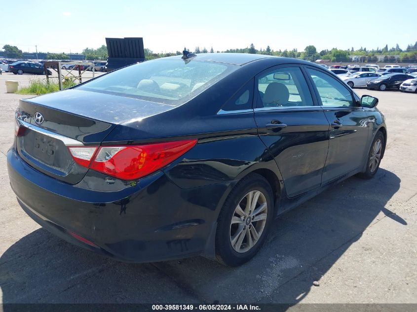 2013 Hyundai Sonata Gls VIN: 5NPEB4AC0DH668387 Lot: 39581349