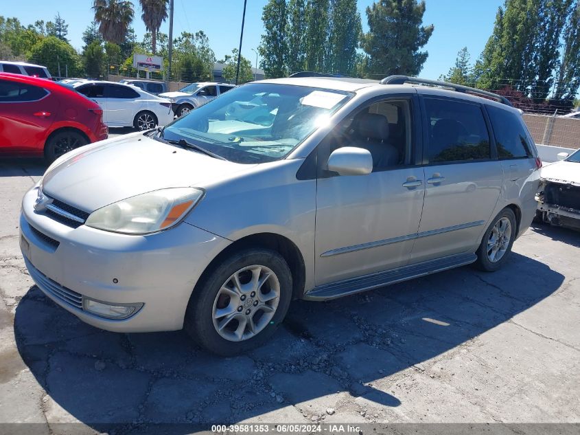 2005 Toyota Sienna Xle Limited VIN: 5TDBA22C05S037160 Lot: 39581353