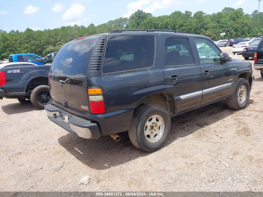 2004 GMC Yukon Sle VIN: 1GKEC13V34J144625 Lot: 39581372