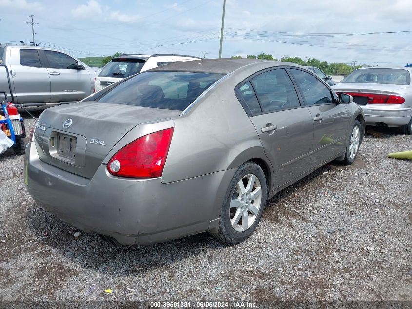 2005 Nissan Maxima 3.5 Sl VIN: 1N4BA41E95C866475 Lot: 39581381