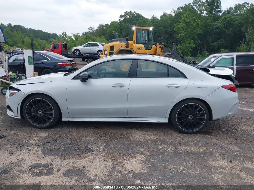 2023 Mercedes-Benz Cla 250 Coupe VIN: W1K5J4GB1PN377604 Lot: 39581410