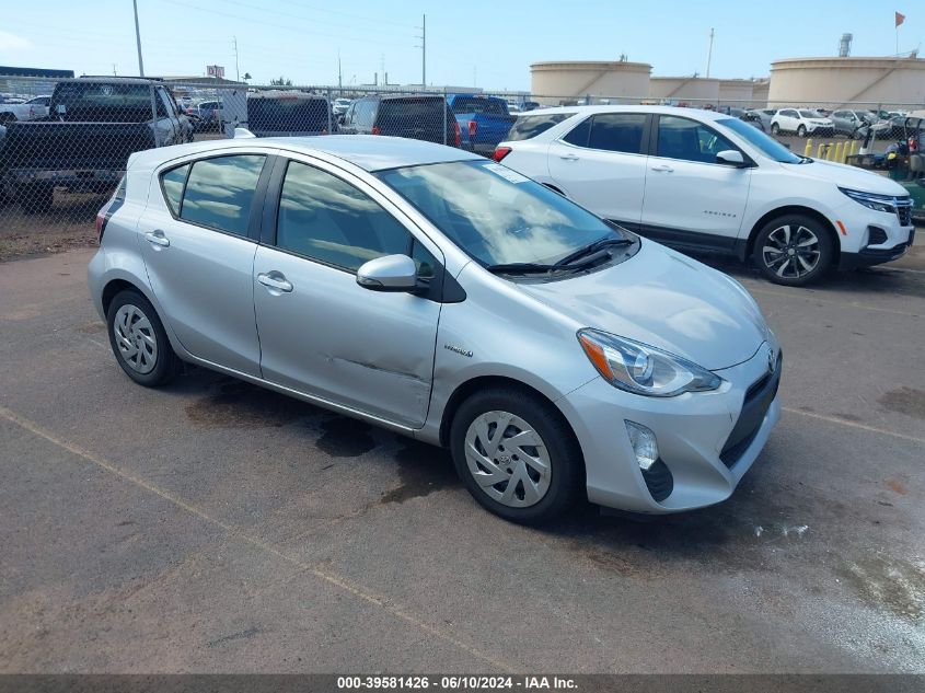 2016 Toyota Prius C Four/One/Persona Series/Three/Two VIN: JTDKDTB3XG1123718 Lot: 39581426