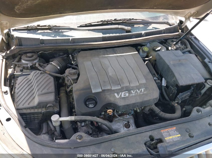 2010 Buick Lacrosse Cxs VIN: 1G4GE5EV3AF104106 Lot: 39581427