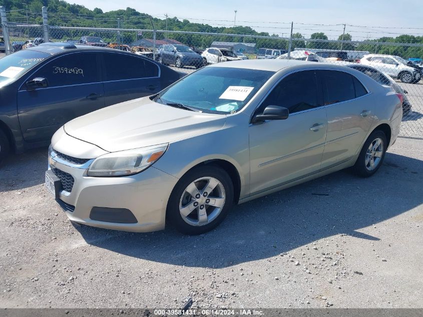 2015 Chevrolet Malibu Ls VIN: 1G11B5SL2FF236182 Lot: 39581431