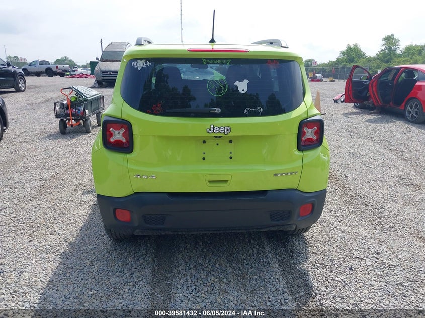 VIN ZACCJBAB4JPH68145 2018 JEEP RENEGADE SPORT