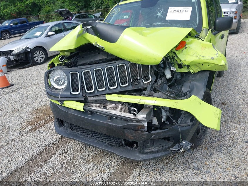 VIN ZACCJBAB4JPH68145 2018 JEEP RENEGADE SPORT