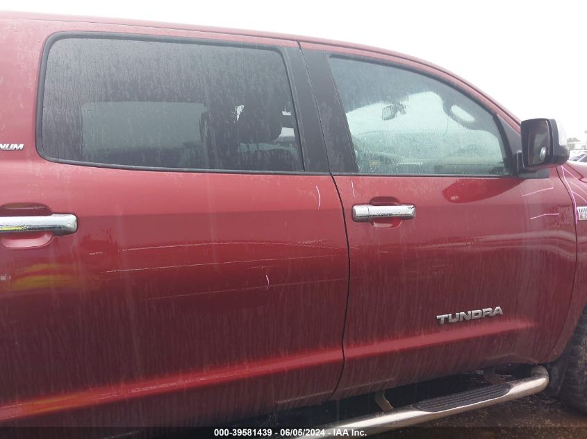 2010 Toyota Tundra Limited 5.7L V8 VIN: 5TFHW5F17AX100233 Lot: 39581439