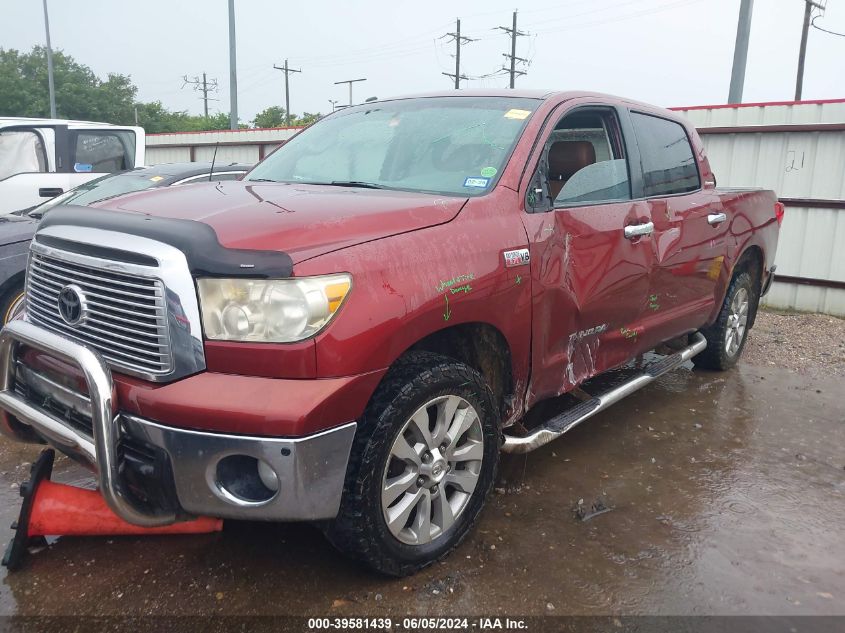 2010 Toyota Tundra Limited 5.7L V8 VIN: 5TFHW5F17AX100233 Lot: 39581439