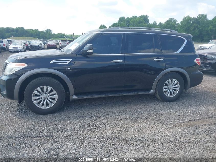 2017 Nissan Armada Sv VIN: JN8AY2NC9H9506059 Lot: 39581441
