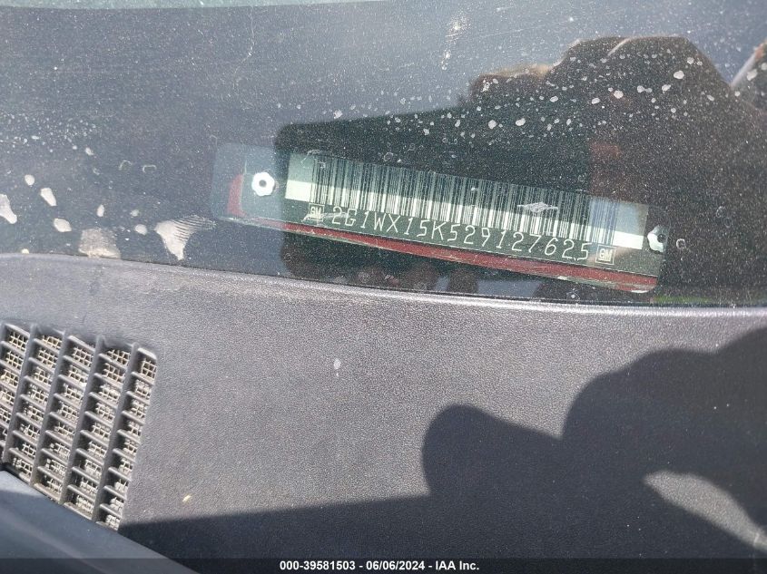 2002 Chevrolet Monte Carlo Ss VIN: 2G1WX15K529127625 Lot: 39581503