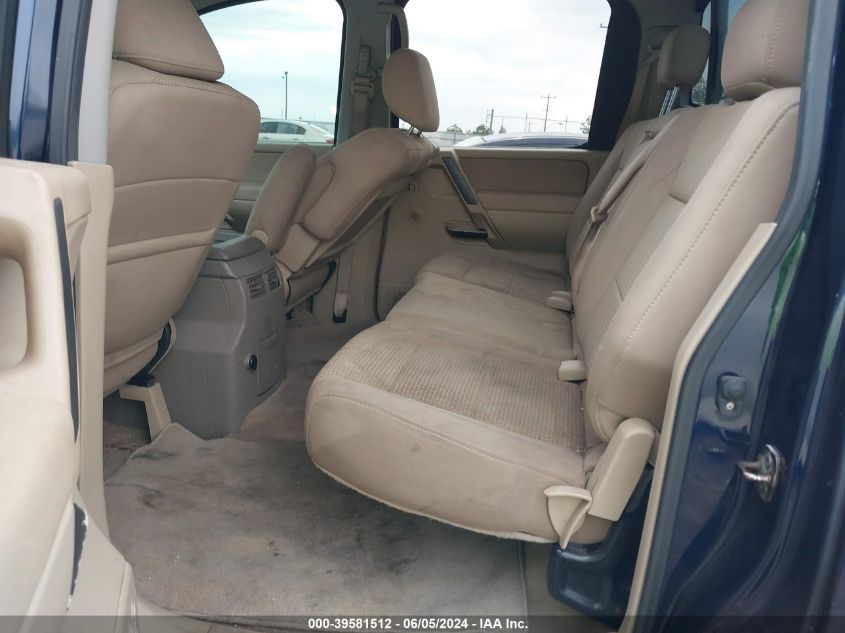 2010 Nissan Titan Se VIN: 1N6BA0ED8AN304664 Lot: 39581512