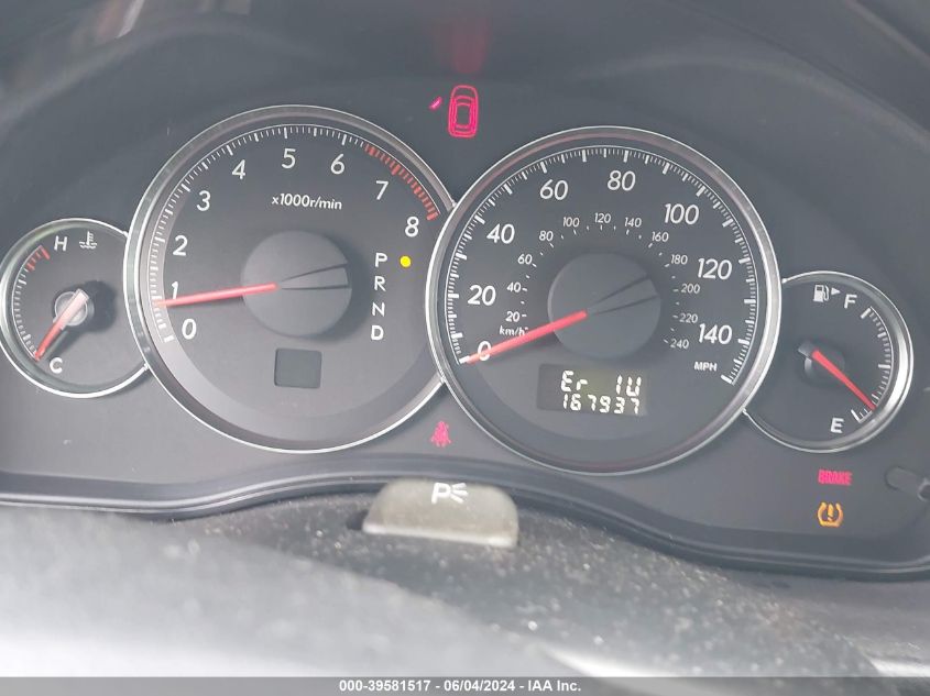 2009 Subaru Outback 2.5I VIN: 4S4BP61C297315088 Lot: 39581517