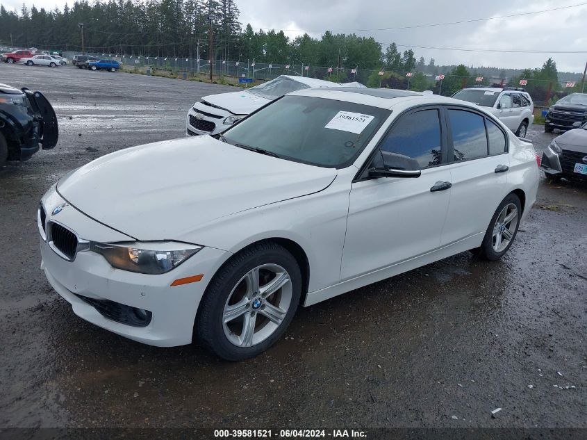 2012 BMW 328I VIN: WBA3A5C55CF259371 Lot: 39581521