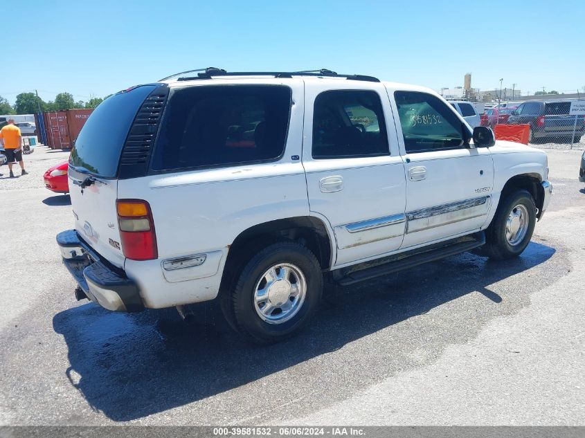 2001 GMC Yukon Slt VIN: 1GKEC13T11R146255 Lot: 39581532