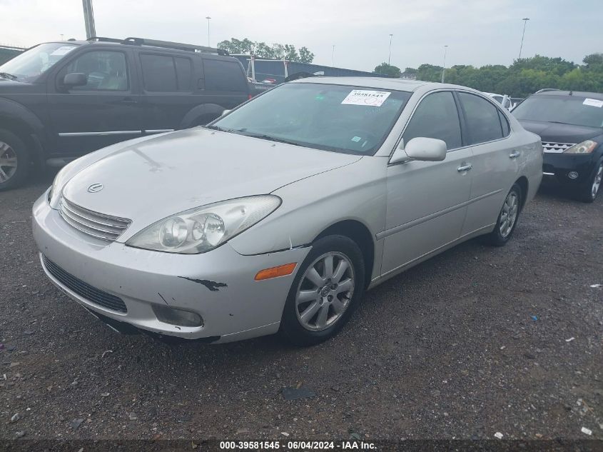 2003 Lexus Es 300 VIN: JTHBF30G130109365 Lot: 39581545