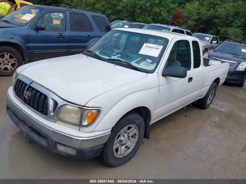 2004 Toyota Tacoma VIN: 5TEVL52N34Z378239 Lot: 39581548