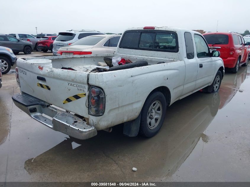 2004 Toyota Tacoma VIN: 5TEVL52N34Z378239 Lot: 39581548