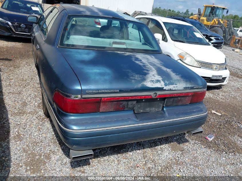 1997 Mercury Grand Marquis Gs VIN: 2MELM74W5VX685516 Lot: 39581564