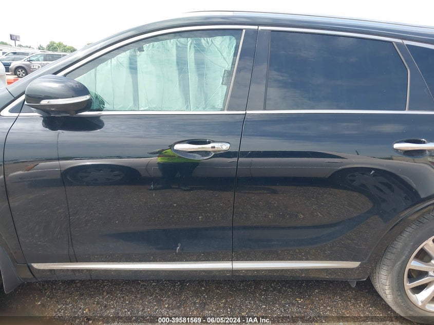 2018 Kia Sorento 3.3L Sxl VIN: 5XYPK4A53JG335114 Lot: 39581569