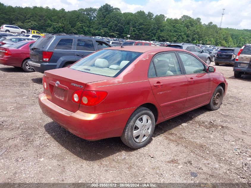 2005 Toyota Corolla Ce/Le/S VIN: 2T1BR32E15C400168 Lot: 39581572