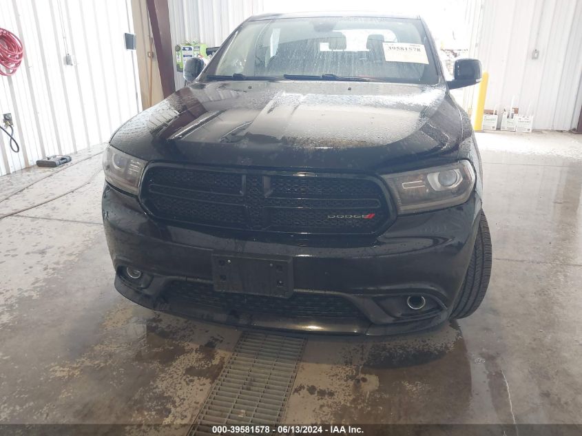 2017 Dodge Durango Gt Awd VIN: 1C4RDJDG1HC839982 Lot: 39581578