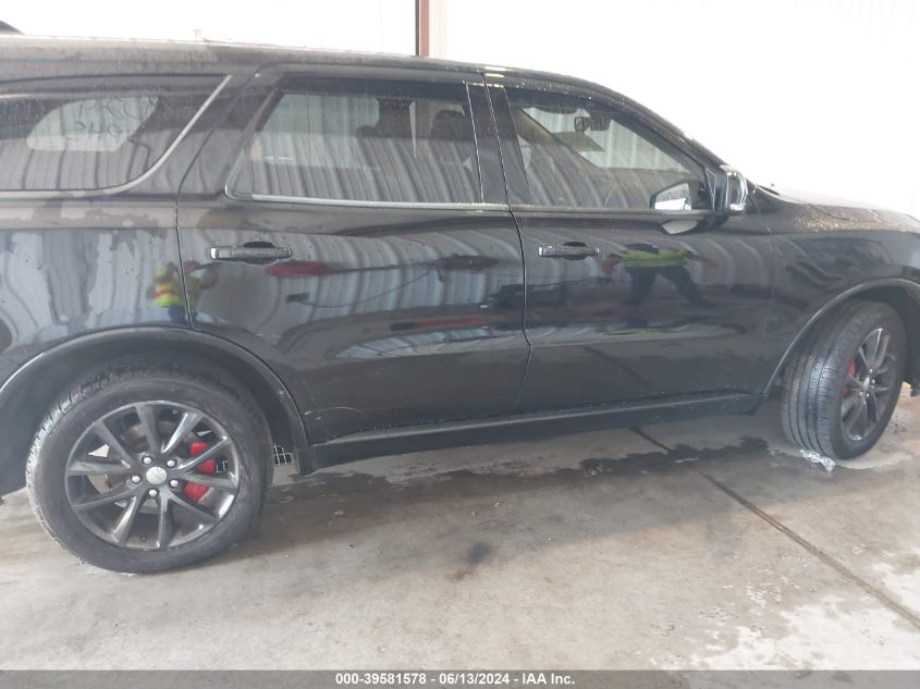 2017 Dodge Durango Gt Awd VIN: 1C4RDJDG1HC839982 Lot: 39581578