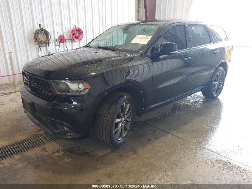 2017 Dodge Durango Gt Awd VIN: 1C4RDJDG1HC839982 Lot: 39581578