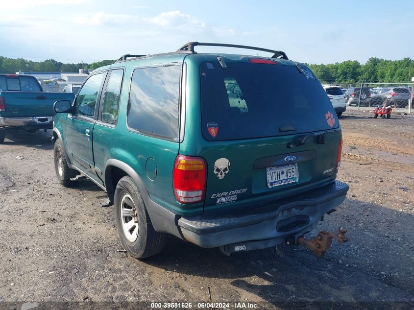 1999 Ford Explorer Sport VIN: 1FMYU22XXXUC17583 Lot: 39581626