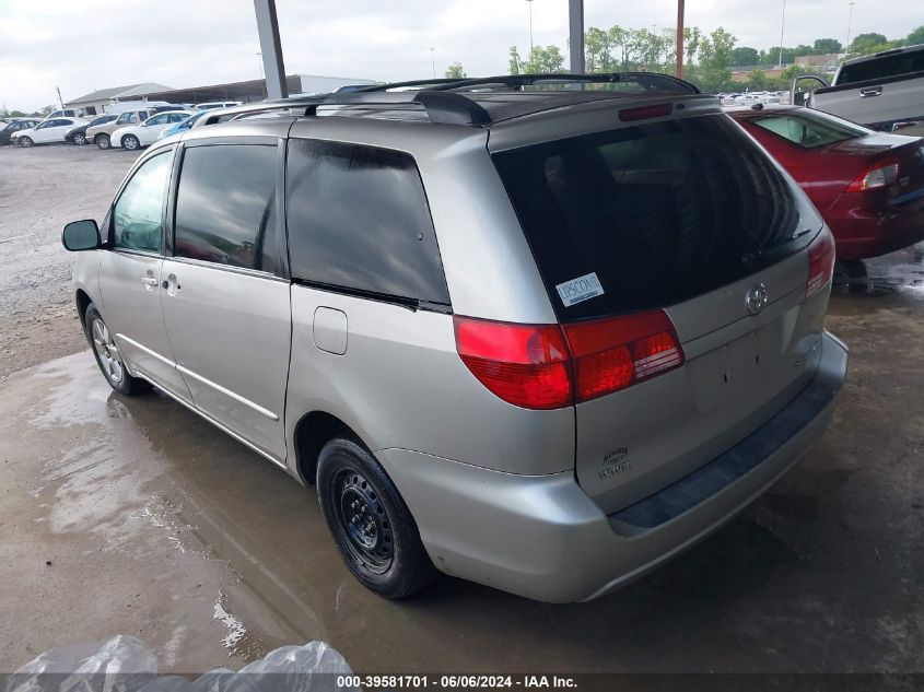 2005 Toyota Sienna Le VIN: 5TDZA23C15S325587 Lot: 39581701