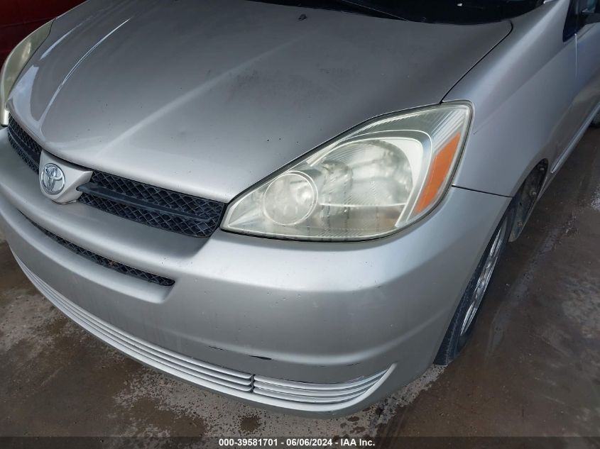 2005 Toyota Sienna Le VIN: 5TDZA23C15S325587 Lot: 39581701