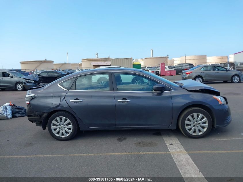 2015 Nissan Sentra Sv VIN: 3N1AB7AP0FY356632 Lot: 39581705