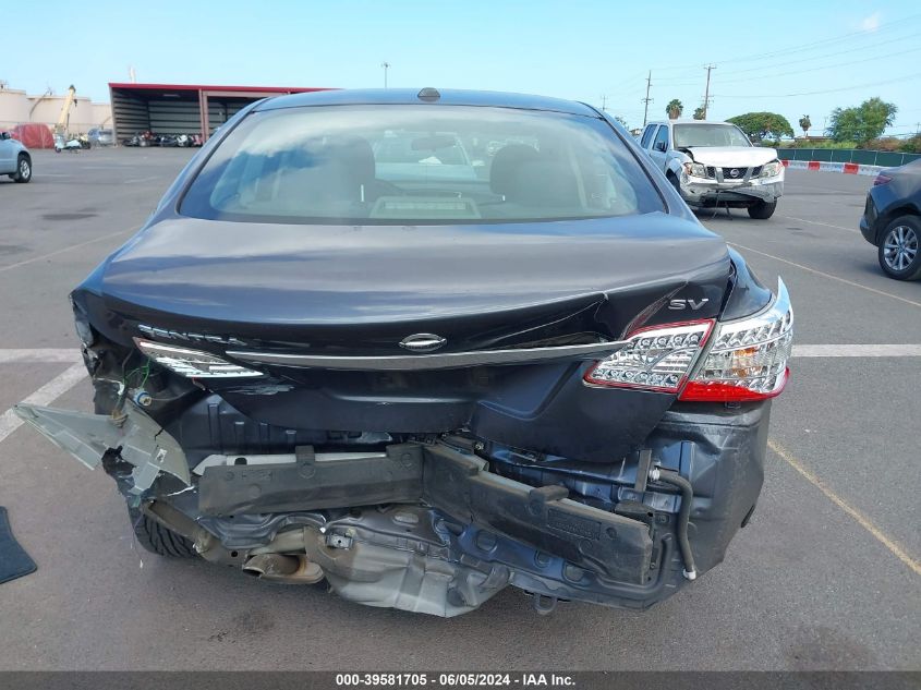 2015 Nissan Sentra Sv VIN: 3N1AB7AP0FY356632 Lot: 39581705