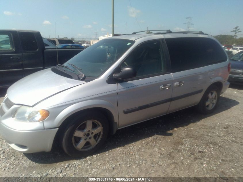 2005 Dodge Caravan Sxt VIN: 1D4GP45R25B140087 Lot: 39581746