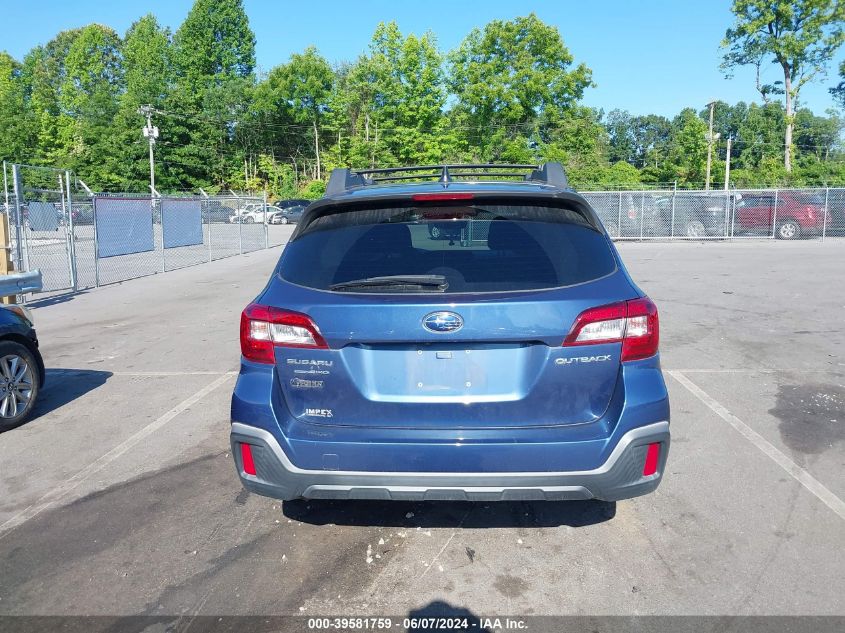 2019 Subaru Outback 2.5I Premium VIN: 4S4BSAFC8K3384150 Lot: 39581759